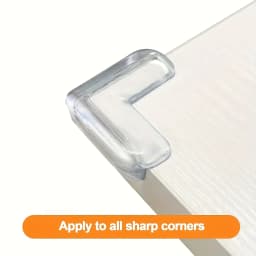 4/8/12pcs Transparent Silicone Corner Protector Set, Safe Edge Guards for Power Outlets and Table Corners