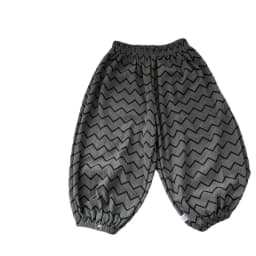 Autumn and Winter Corduroy Sports Pants, Korean Style Harem, Trendy Cartoon Jacquard, Class A, No Fluorescent Agents