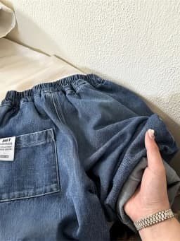 New Spring Summer Children's Clothes Girls Jeans Cotton Loose Baby Boys Harem Pants 1-7Year Toddler Kids Casual Denim Trousers