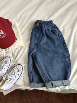 New Spring Summer Children's Clothes Girls Jeans Cotton Loose Baby Boys Harem Pants 1-7Year Toddler Kids Casual Denim Trousers