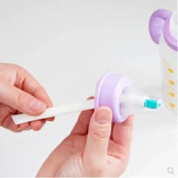 2 Pcs/Set Cleaning Narrow * Brush Long Handle Portable Gap Baby Bottle Gap Cleaning Brush Household Kitchen Tool Small Brush