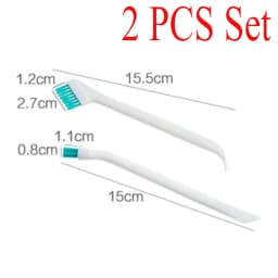 2 Pcs/Set Cleaning Narrow * Brush Long Handle Portable Gap Baby Bottle Gap Cleaning Brush Household Kitchen Tool Small Brush
