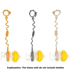 Pieces Baby Silicone Bottle Drop Chain Pacifier Loss Prevention Rope Water Mug Drop Prevention Lanyard Baby Teether Toy Drop