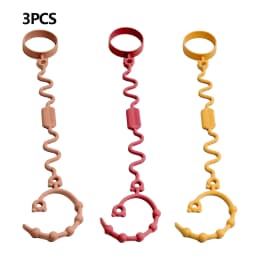 Pieces Baby Silicone Bottle Drop Chain Pacifier Loss Prevention Rope Water Mug Drop Prevention Lanyard Baby Teether Toy Drop