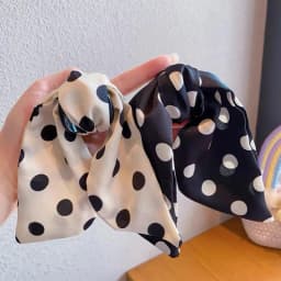 Dot Print Bow Hair Claw For Girl Bowknot Headwear Children High Ponytail Hairpins Sweet Princess Barrettes Kids Hair Accessories