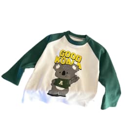 Children's Long Sleeve T-shirt Autumn Tops For Kids Cartoon Cute Children Tees Cotton Toddler Bottom Baby Outfits Clothing
