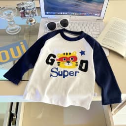 Children's Long Sleeve T-shirt Autumn Tops For Kids Cartoon Cute Children Tees Cotton Toddler Bottom Baby Outfits Clothing