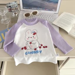 Children's Long Sleeve T-shirt Autumn Tops For Kids Cartoon Cute Children Tees Cotton Toddler Bottom Baby Outfits Clothing