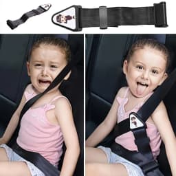 1pcs Adjuster Children Kid Car Safety Belt Universal Car Baby Safety Seat Strap Belt Buckle Seat Belt Correction Tape