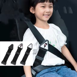 1pcs Adjuster Children Kid Car Safety Belt Universal Car Baby Safety Seat Strap Belt Buckle Seat Belt Correction Tape