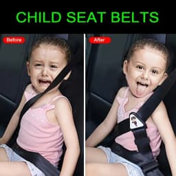 1pcs Adjuster Children Kid Car Safety Belt Universal Car Baby Safety Seat Strap Belt Buckle Seat Belt Correction Tape