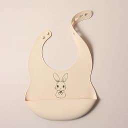 2025 NEW Custom Cartoon Deer Rainbow Silicone Baby Bib with Name & Pattern Food-Grade Solid Feeding Bib DZ31