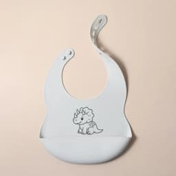 2025 NEW Custom Cartoon Deer Rainbow Silicone Baby Bib with Name & Pattern Food-Grade Solid Feeding Bib DZ31