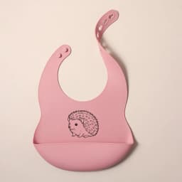 2025 NEW Custom Cartoon Deer Rainbow Silicone Baby Bib with Name & Pattern Food-Grade Solid Feeding Bib DZ31