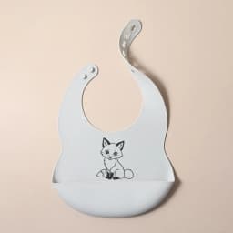 2025 NEW Custom Cartoon Deer Rainbow Silicone Baby Bib with Name & Pattern Food-Grade Solid Feeding Bib DZ31