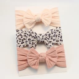 3Pcs/Set Baby Girl Headbands Lot Bows Baby Headband Newborn Gift Elastic Hair Bands Children Turban Kids Infant Hair Accessories