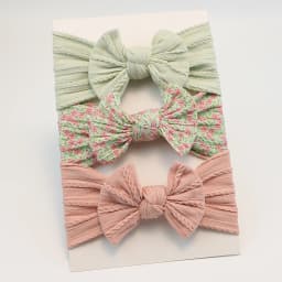 3Pcs/Set Baby Girl Headbands Lot Bows Baby Headband Newborn Gift Elastic Hair Bands Children Turban Kids Infant Hair Accessories