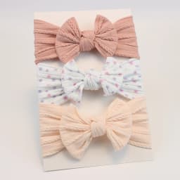 3Pcs/Set Baby Girl Headbands Lot Bows Baby Headband Newborn Gift Elastic Hair Bands Children Turban Kids Infant Hair Accessories
