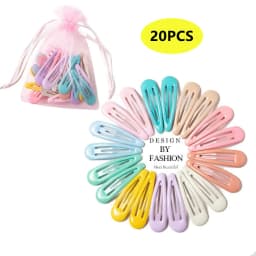 40PCS to 10PCS Hair Clips Girls Cute Candy color Hair Accessories Candy Color Style Hair Clips Toddler Hair Wear Headdress