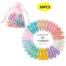 40PCS to 10PCS Hair Clips Girls Cute Candy color Hair Accessories Candy Color Style Hair Clips Toddler Hair Wear Headdress