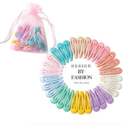 40PCS to 10PCS Hair Clips Girls Cute Candy color Hair Accessories Candy Color Style Hair Clips Toddler Hair Wear Headdress