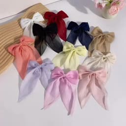 11 pieces of sweet bow hairpins that do not hurt hair, cute and versatile
