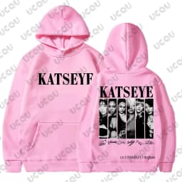 2026 Hot Sale Kpop Katseye Print Hoodies For Children Spring Autumn Long Sleeve Sweatshirt Casual Streetwear Kids/Adult Tops