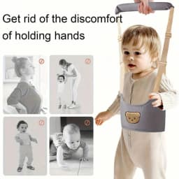1Pc Baby Cartoon Walking Safety Harness, Suitable for Babies Aged 6-36 Months - Hand-Held Baby Walking Harness - Adjustable Toddler Walking Aid - Safety Harness for Learning to Stand and Walk, the Perfect Gift for Your Baby!