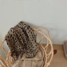 autumn New Girl Children Loose Leopard Casual Pants Baby Fashion Pants Kid Outdoor Cotton Trousers Toddler Girl Clothin Costume