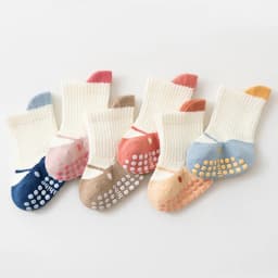 3Pairs/lot Children's Socks For Girls Boys Cotton Soft Toddler Floor Home Socks For Baby Elegant Fashion Kids Sock Anti-slip New