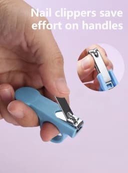 Baby Grooming Kit Baby Care Set BPA Free Cute Design Comb Brush Nail Clippers Scissors Safe Newborn Infant Grooming Tools
