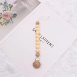 INS Pacifier Chain Food Grade Silicone Pacifier Pendant Gum Anti Drop Chain Baby Grinding Toy Bebe Pacifier Clips Baby Toys