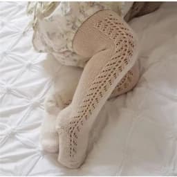 Baby Boys Girls Tights Autumn Cotton Kids Toddler Stockings Breathable Solid Cute Infant Hollow Princess Pantyhose For 0-6Yrs
