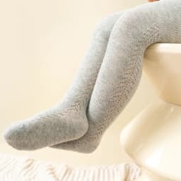 Baby Boys Girls Tights Autumn Cotton Kids Toddler Stockings Breathable Solid Cute Infant Hollow Princess Pantyhose For 0-6Yrs