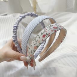 3Pcs/Set Women Girls Cloth Hair Bands Flower Pearl Headband Hairband Hair Hoop Female Fashion Hair Accessories Headwear Gifts