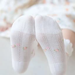 5Pairs/Lot Cute Kids Socks For Girls Boys Cotton Solid Princess Children Sock Casual Summer Mesh Thin Flower Cartoon Socks