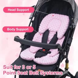 Baby Stroller Seat Cushion Infant Double-sided Cart Seat Pad 2025 New Thick Warm Cushion Universal Baby Stroller Accessories