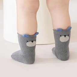 5 Pairs Kids Non-Slip Socks Cute Cartoon Pattern Baby Boys Girls Floor Socks Comfortable for Toddler Children