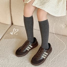 Children's Socks For Girls Boys Casual Kids Student Stockings Cotton Spring Autumn Baby Long Calf Child Sock College Style 3-12Y