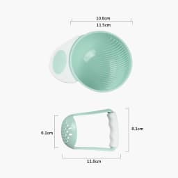 Baby supplementary food grinding bowl baby manual grinder children's fruit cooking supplementary food tool set