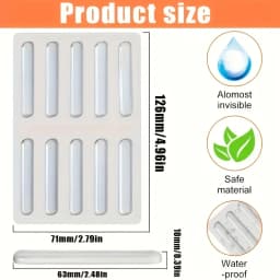 Anti-collision Stickers Household Door Handle Silicone Pad Wall Anti-collision Bumper Door Stop Mute Bar Table Corner Protector