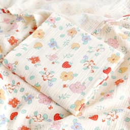 Cotton Muslin Cute Cartoon Printing Baby Swaddle Blanket Soft Breathable Newborn Baby Receiving Blanket For Infant Boys Girls