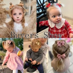 10Pcs/Set New Cute Ribbon Bowknot Hair Clips for Kids Handmade Nylon Bows Hairpin Barrettes Headwear Baby Girls Hair Accessories