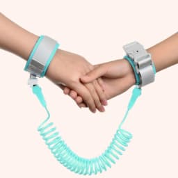 With Keylock 2m Anti Go Fumble Bracelet Children's Bracelet Safety Rope Baby Bracelet Anti Lose Outdoor Bracelet Traction Rope