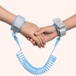 With Keylock 2m Anti Go Fumble Bracelet Children's Bracelet Safety Rope Baby Bracelet Anti Lose Outdoor Bracelet Traction Rope