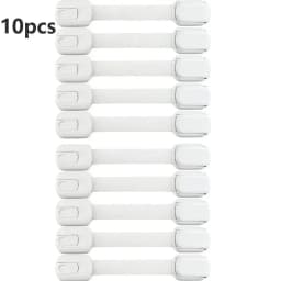 Baby Safe Straps Baby Safety Lock Drawer Child Safety Cabinet Locks Adhesive Cabinet Drawer Door Latches