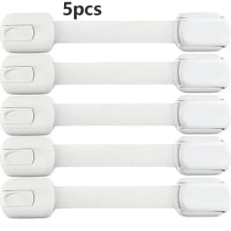 Baby Safe Straps Baby Safety Lock Drawer Child Safety Cabinet Locks Adhesive Cabinet Drawer Door Latches