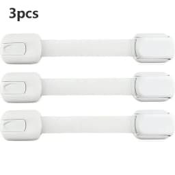 Baby Safe Straps Baby Safety Lock Drawer Child Safety Cabinet Locks Adhesive Cabinet Drawer Door Latches