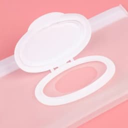 Baby Wet Wipe Pouch EVA Portable Transparent Holder Case Flip Cover Reusable Refillable Tissue Wipes Pouch Useful Tissue Box