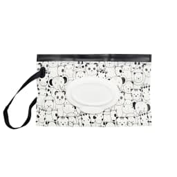 Baby Wet Wipe Pouch EVA Portable Transparent Holder Case Flip Cover Reusable Refillable Tissue Wipes Pouch Useful Tissue Box